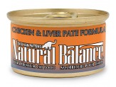 Natural Balance Pet Foods Ultra Premium Wet Cat Food Chicken & Liver Pate 24ea 3 oz For Discount