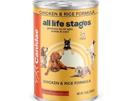 All Life Stages Canned Dog Food Chicken Rice 13oz. (Case of 12) Hot on Sale