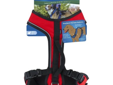 EasySport Comfortable Dog Harness Red 1ea MD Discount