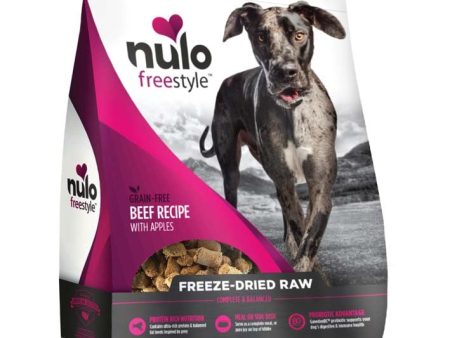 Nulo Freestyle Freeze-Dried Raw Grain-Free Dog Food Beef w Apples 1ea 13 oz Supply