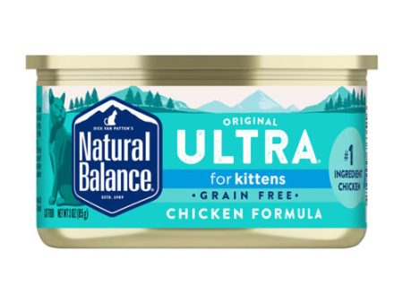 Natural Balance Pet Foods Original Ultra Whole Body Health Wet Kitten Food Chicken 24ea 3 oz Fashion