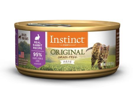 Natures Variety Instinct Can Cat Original Rabbit 5.5oz. (Case of 12) For Sale