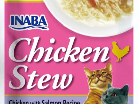 Inaba Cat Stew Chicken Salmon 1.04oz (6 Count) For Cheap