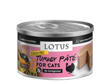 Lotus Cat Grain Free Turkey Pate 5.3oz. (Case of 24) Online