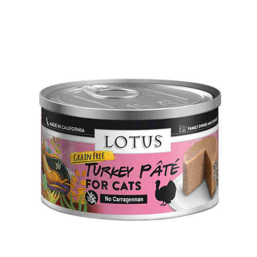 Lotus Cat Grain Free Turkey Pate 5.3oz. (Case of 24) Online