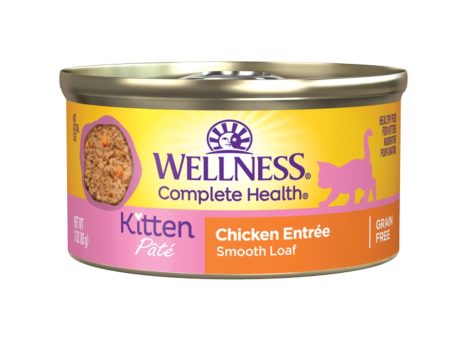 Wellness Kitten Complete Health Grain-free Chicken Pate 3oz. (Case of 24) Discount