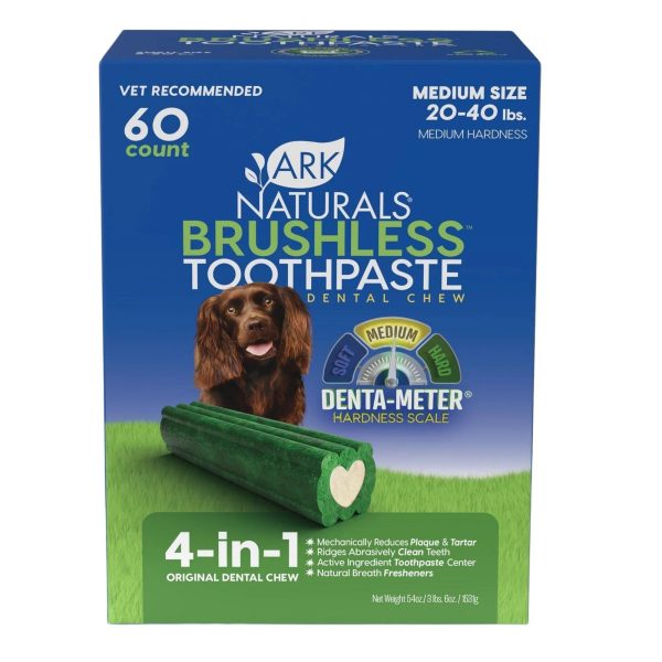 Ark Naturals Dog Brushless Toothpaste Value Pack Medium 54oz. Sale