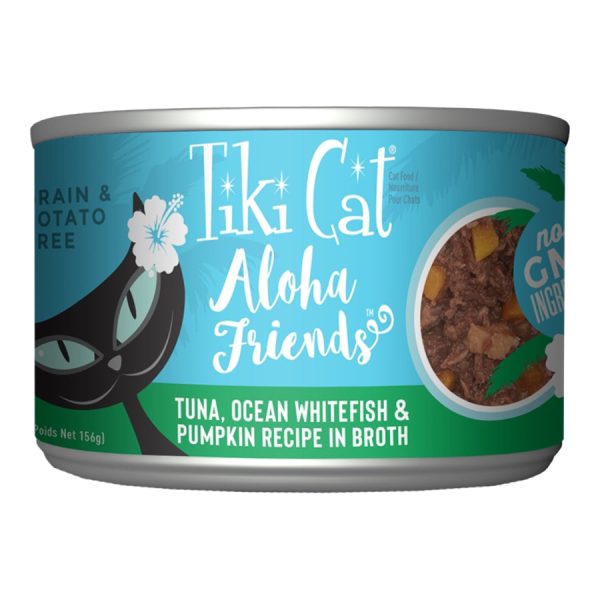 Tiki Pets Cat Aloha Tuna Whitefish 5.5oz. (Case of 8) Online Hot Sale