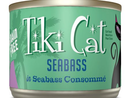 Tiki Pets Cat Luau Oahu Seabass 6oz. (Case of 8) Hot on Sale