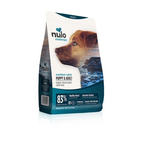 Nulo Challenger Small Breed Dry Dog Food Northern Catch Haddock Salmon & Redfish 1ea 4.5 lb Hot on Sale