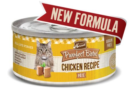 Merrick Cat Purrfect Bistro Chicken Pate 5.5oz (Case of 24) For Cheap