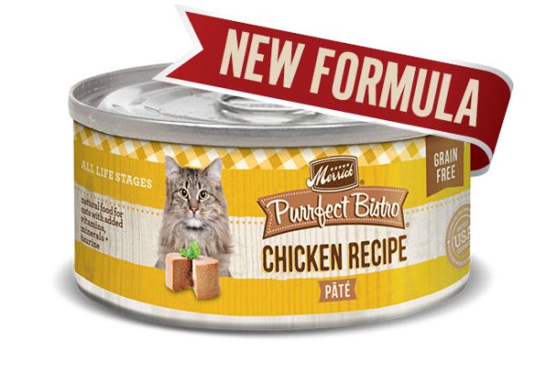 Merrick Cat Purrfect Bistro Chicken Pate 5.5oz (Case of 24) For Cheap