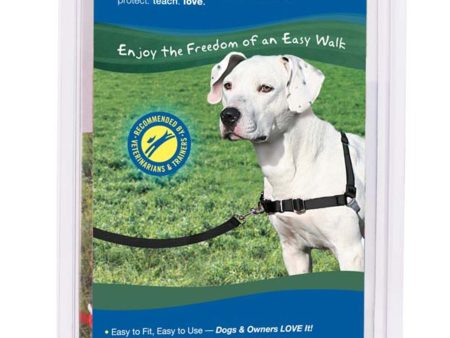 PetSafe Easy Walk Dog Harness Black Silver 1ea MD Sale