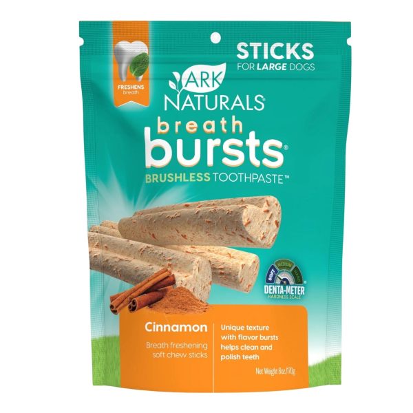 Ark Naturals Dog Breath Bursts Cinnamon Sticks 10oz. Fashion