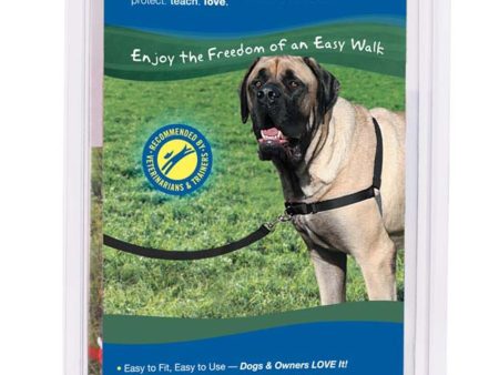 PetSafe Easy Walk Dog Harness Black Silver 1ea XL Online Sale