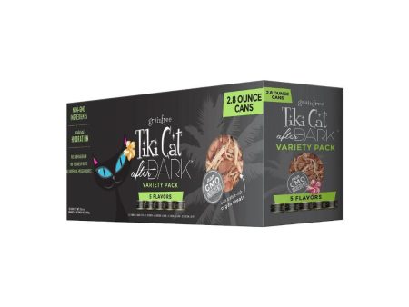 Tiki Pet Cat After Dark Whole Foods 2.8oz. Variety Pack (Case of 18) Online