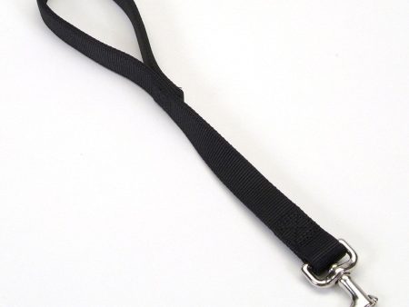 Coastal Double-Ply Nylon Traffic Dog Leash Black 1ea 1 In X 24 in Online Sale