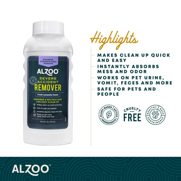 Alzoo Mineral-Based Severe Accident Remover Lavender 15.2oz. Sale