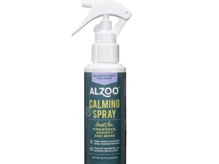 Alzoo Plant-Based Calming Spray Dog 3.4oz. Cheap