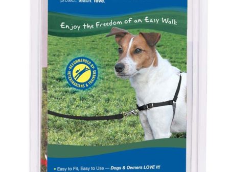 PetSafe Easy Walk Dog Harness Black Silver 1ea Petite SMall Hot on Sale