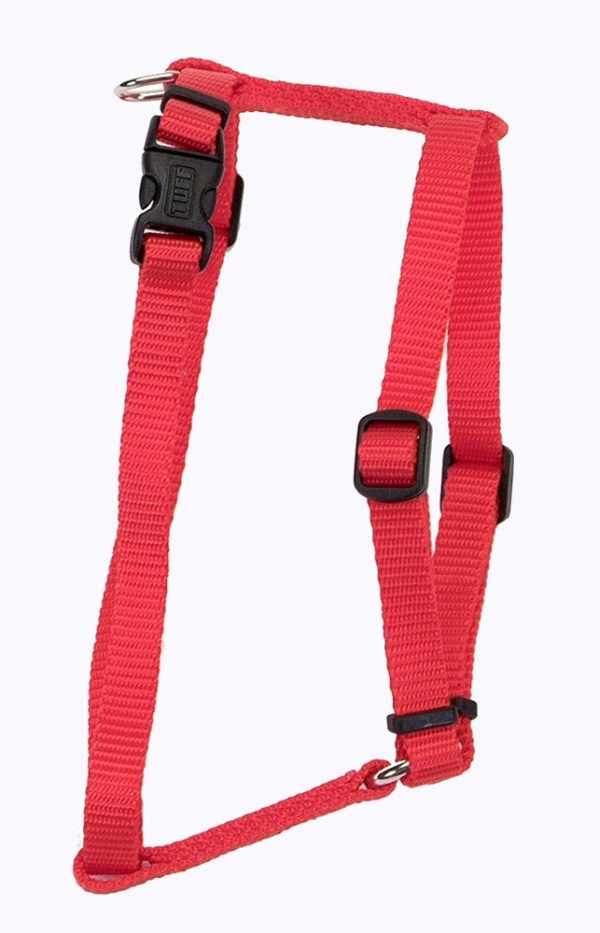 Coastal Standard Adjustable Nylon Dog Harness Red 1ea SM, 5 8In X 14-24 in Hot on Sale