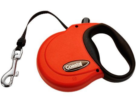 Coastal Retractable Dog Leash Red 1ea 12 ft, XS on Sale