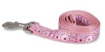 Aspen Ribbon Overlay Dog Leash Pink 1ea 1 In X 6 ft, One Size Online