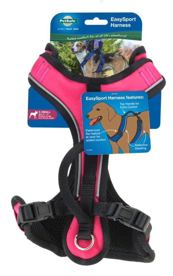 EasySport Comfortable Dog Harness Pink 1ea XS For Cheap