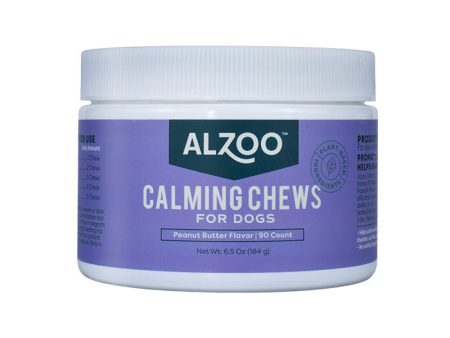 Alzoo Plant-Based Calming Soft Chews Peanut Butter 90 Count For Cheap