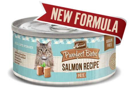 Merrick Cat Purrfect Bistro Salmon Pate 3oz. (Case of 24) For Cheap