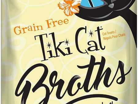 Tiki Pets Cat Chicken in Broth 1.3oz. Pouch (Case of 12) For Discount