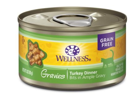 Wellness Cat Complete Health Gravies Turkey Dinner 3oz. (Case of 12) Online now