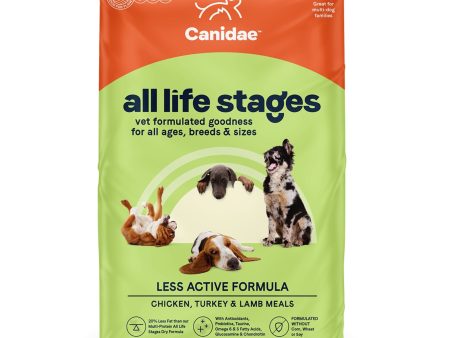 All Life Stages Less Active Dog Food Chicken Turkey Lamb 27Lbs. Online now