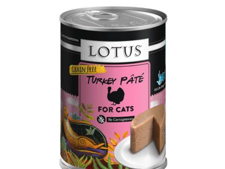 Lotus Cat Grain Free Turkey Pate 12.5oz. (Case of 12) Sale