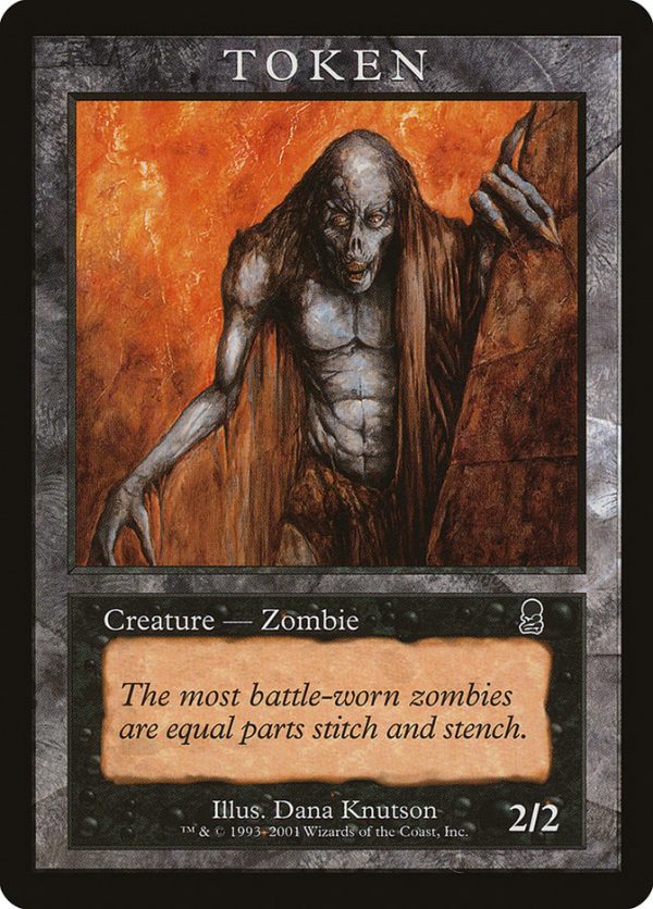 Zombie Token [Magic Player Rewards 2002] Cheap