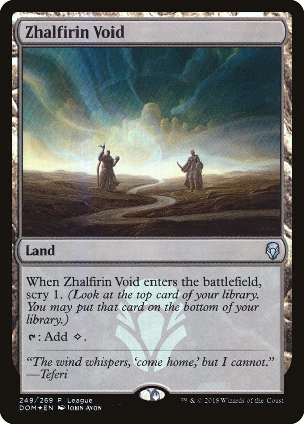 Zhalfirin Void (League) [Dominaria Promos] For Cheap