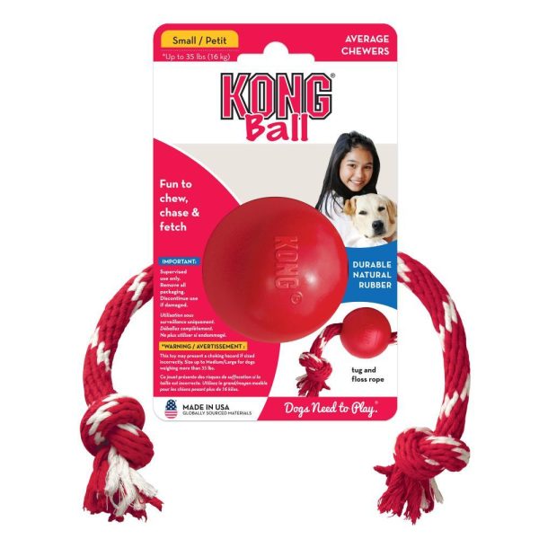 KONG Ball with Rope Small Online