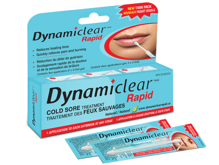 Dynamiclear Rapid Cold Sore Treatment 2 x 0.5 ml gel Online