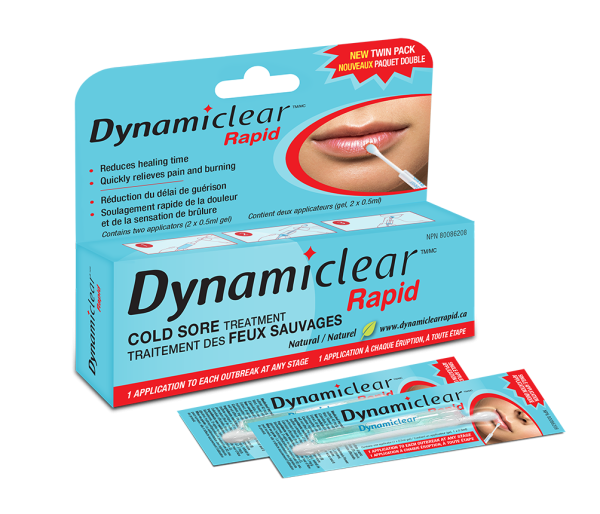 Dynamiclear Rapid Cold Sore Treatment 2 x 0.5 ml gel Online