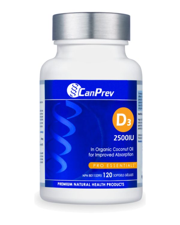 CanPrev D3 2500IU Softgels Fashion