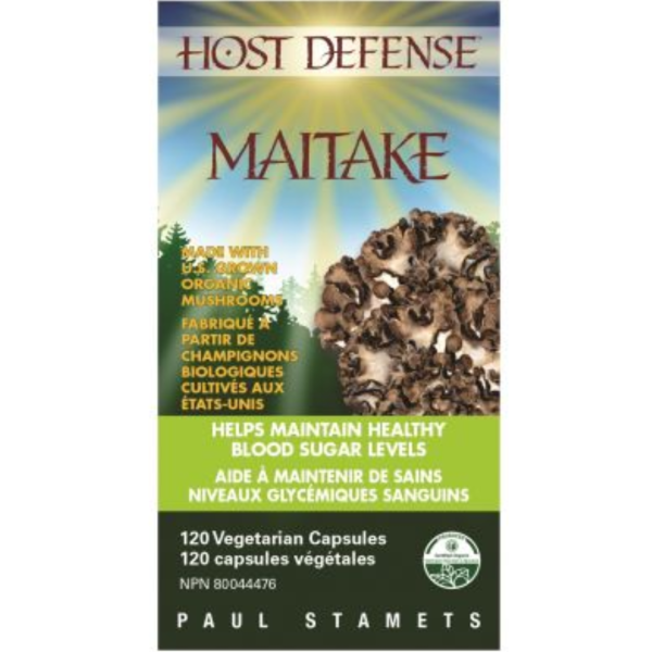 Host Defense  Maitake - For Healthy Blood Sugar Levels For Sale