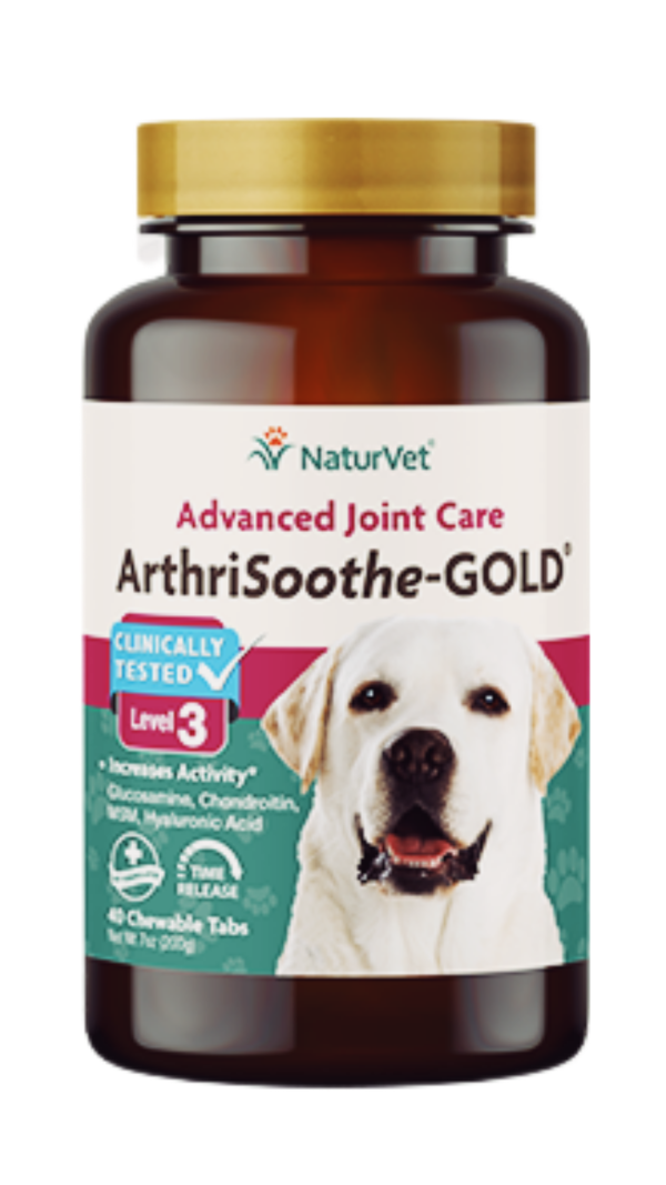 NaturVet Arthri-GOLD® Advanced Care Chewable Tablets Online Sale