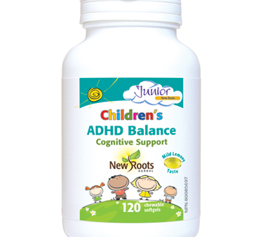 New Roots Herbal Children’s ADHD Balance (120 Softgels) Online Hot Sale