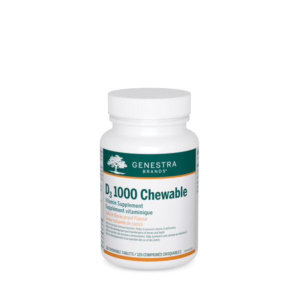 Genestra D3 1000 Chewable (120 Tabs) Online