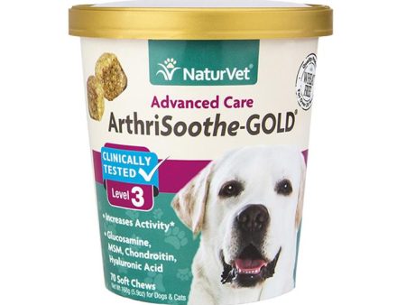 NaturVet Arthri-GOLD® Advanced Care Soft Chews on Sale