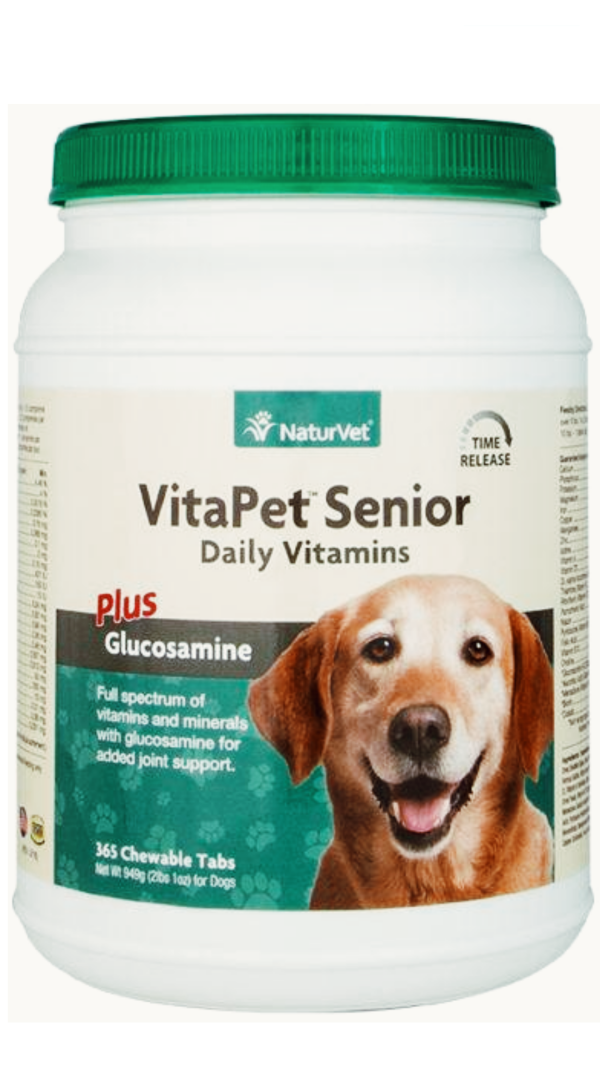 NaturVet VitaPet™ Senior Daily Vitamins Chewable Tablets Online