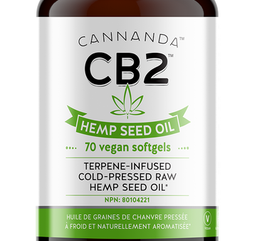 Cannanda CB2 Hemp Seed Oil (70 Vegan Softgels) on Sale