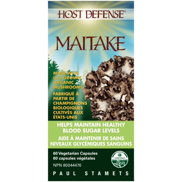 Host Defense  Maitake - For Healthy Blood Sugar Levels For Sale