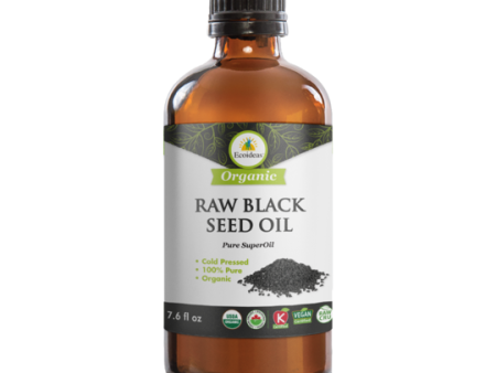 Ecoideas Organic Black Cumin Seed Oil (225ml) Supply