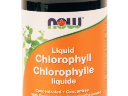 NOW Supplements Liquid Chlorophyll Peppermint 473mL Cheap